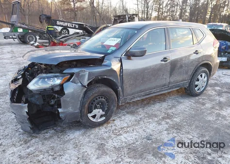 2019 Nissan Rogue S z USA, uszkodzony, nr VIN 5N1AT2MV7KC794327